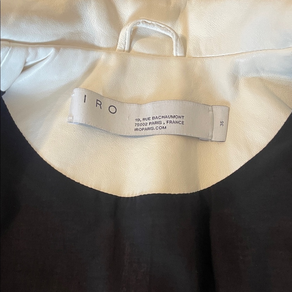 IRO Leather Moto Jacket - Picture 7 of 14